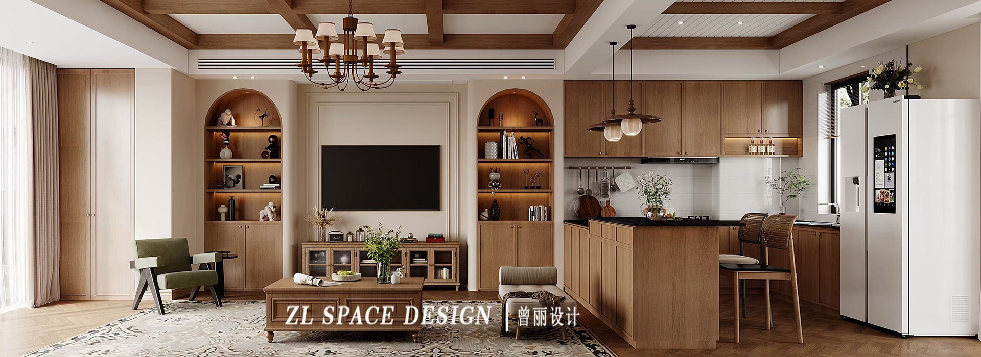 中糧光谷祥云裝修,中古風(fēng)裝修