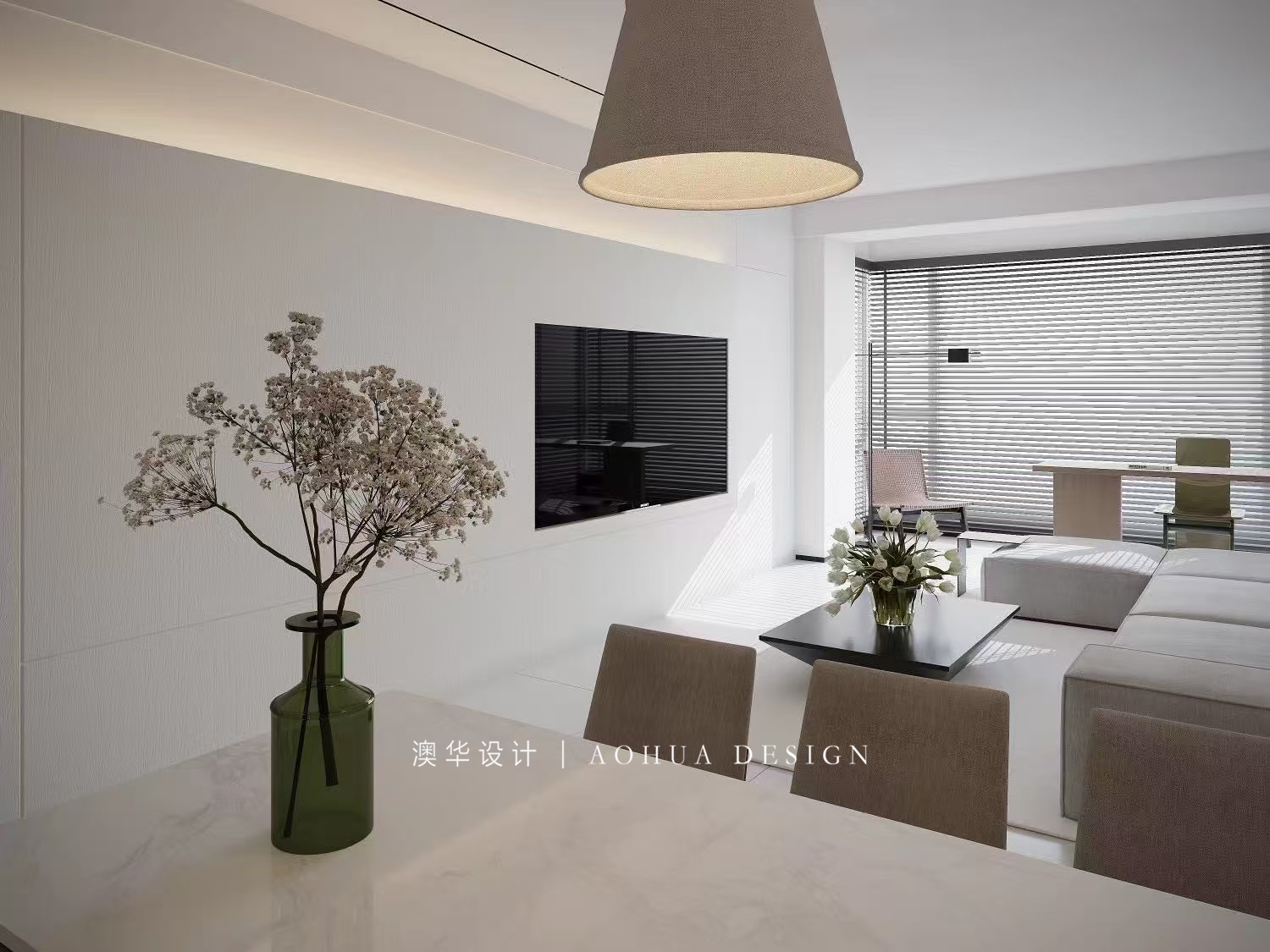 中建御景星城裝修,現(xiàn)代原木風(fēng)格裝修