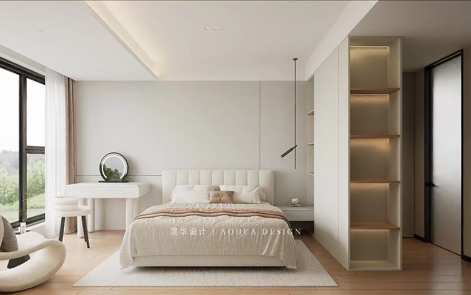 中建御景星城裝修,現(xiàn)代原木風(fēng)格裝修